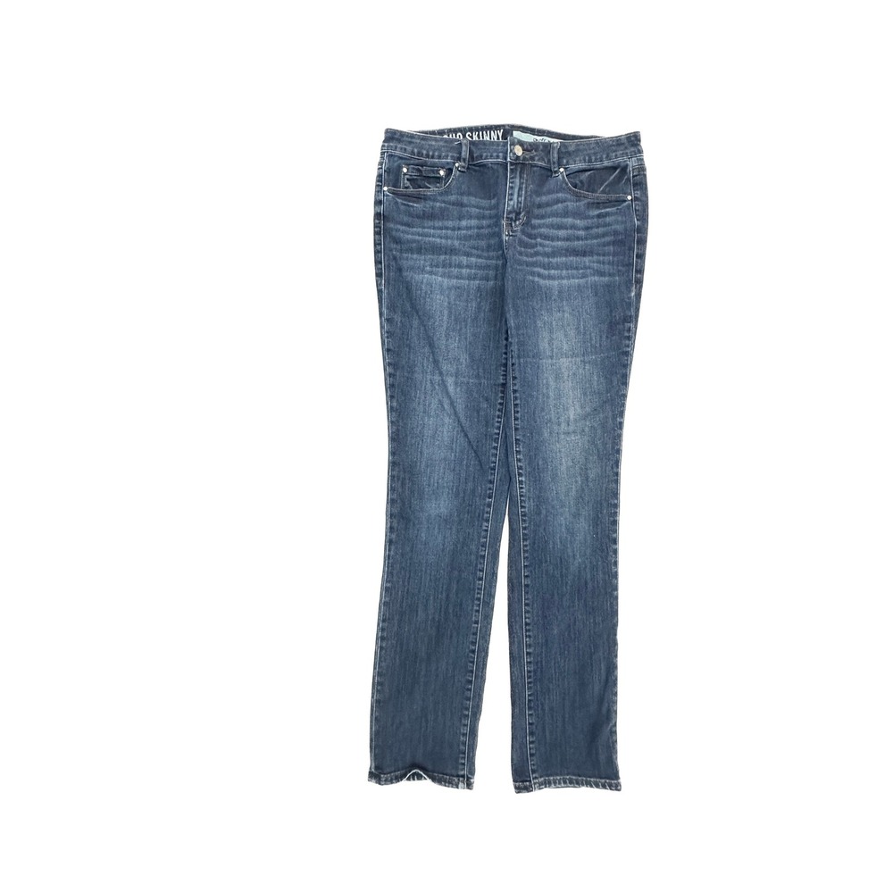 DKNY Jeans Soho Skinny Womens‎ Dark Wash Denim Blue Jeans Stretch Pants